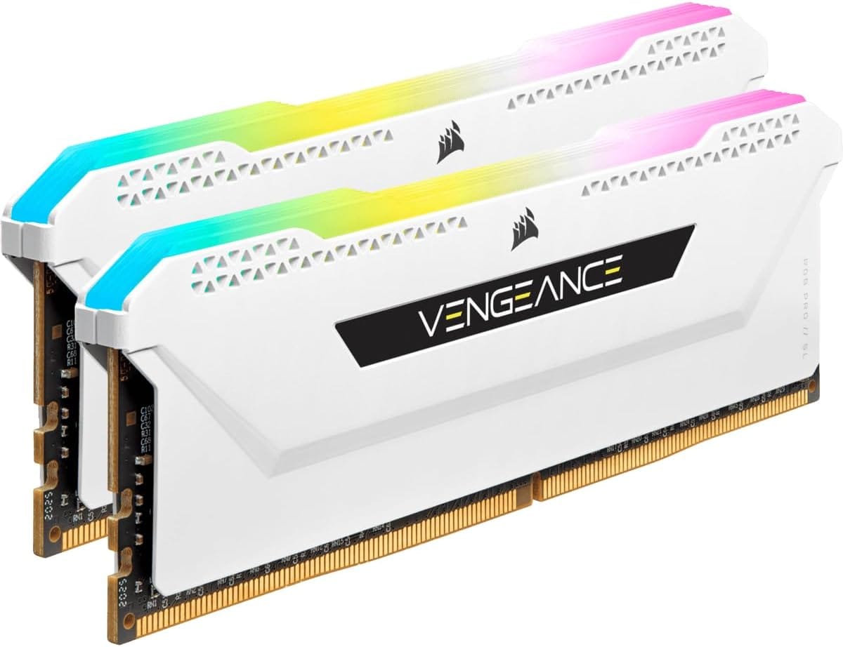 RAM DDR4 CORSAIR VENGEANCE PRO SL 8GB 3600 MHZ ARGB WHITE
